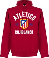Atletico Madrid Established Hooded Sweater - Rood - S