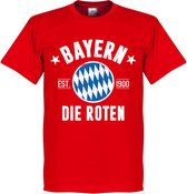 Bayern Munchen Established T-Shirt - Rood - XXL