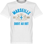 Olympique Marseille Established T-Shirt - Wit - M