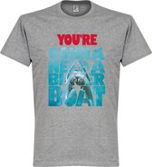 You're Going To Need A Bigger Boat Jaws T-Shirt - Grijs - XL