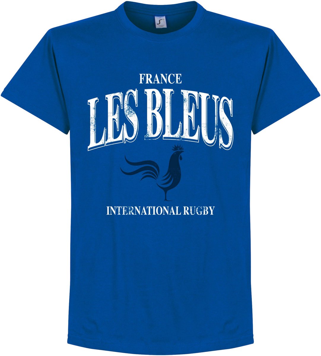 Frankrijk Les Bleus Rugby T-Shirt - Blauw - Kinderen - 92/98