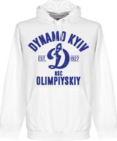 Dynamo Kiev Established Hoodie - Wit - S
