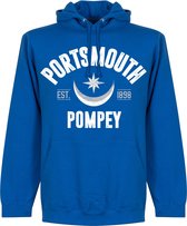 Portsmouth Established Hoodie - Royal - S