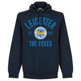 Leicester Established Hoodie - Navy - XXXL