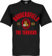 Huddersfield Town Established T-Shirt - Zwart - XXXXL