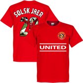 Manchester United Solskjaer 20 Gallery Team T-Shirt - Rood - S