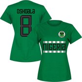Nigeria Team Dames Oshoala 8 T-shirt - Groen - XXL