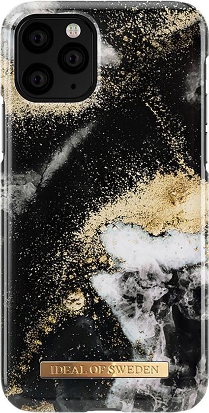 terugbetaling browser snijden iDeal of Sweden - iPhone 11 Pro Hoesje - Fashion Back Case Black Galaxy  Marble | bol