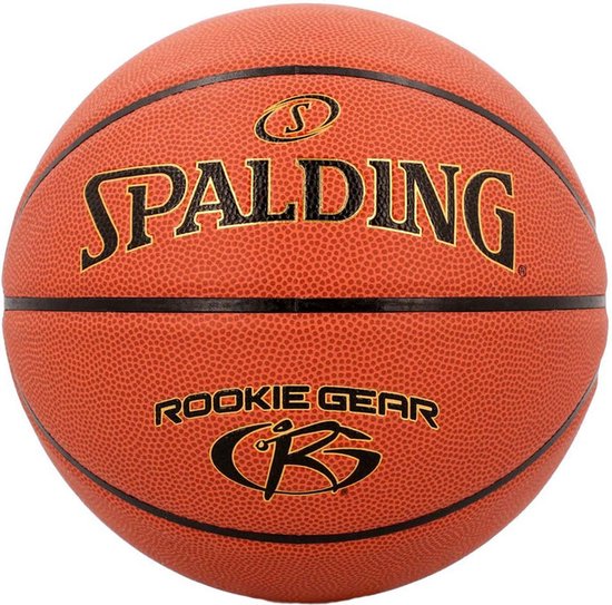 Foto: Spalding rookie gear composite indoor outdoor size 5 basketbal kinderen oranje maat 5