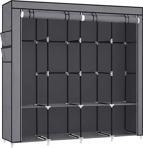 Merklose Closet Organizer Kledingkast Kledingopslagplanken, Niet