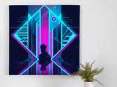 The view | The view | Kunst - 60x60 centimeter op Forex | Foto op Forex