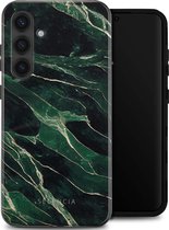 Selencia Hoesje Geschikt voor Samsung Galaxy S24 Hoesje - Selencia Vivid Backcover - Chic Marble Quartz