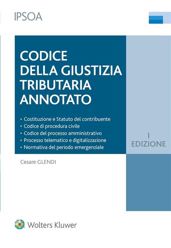 Codice della giustizia tributaria Annotato - cover
