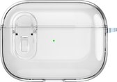 Mobigear Hoesje geschikt voor Apple AirPods 3 Hardcase Hoesje | Mobigear Crystal Clip| Doorzichtig Hoesje AirPods 3 - Transparant