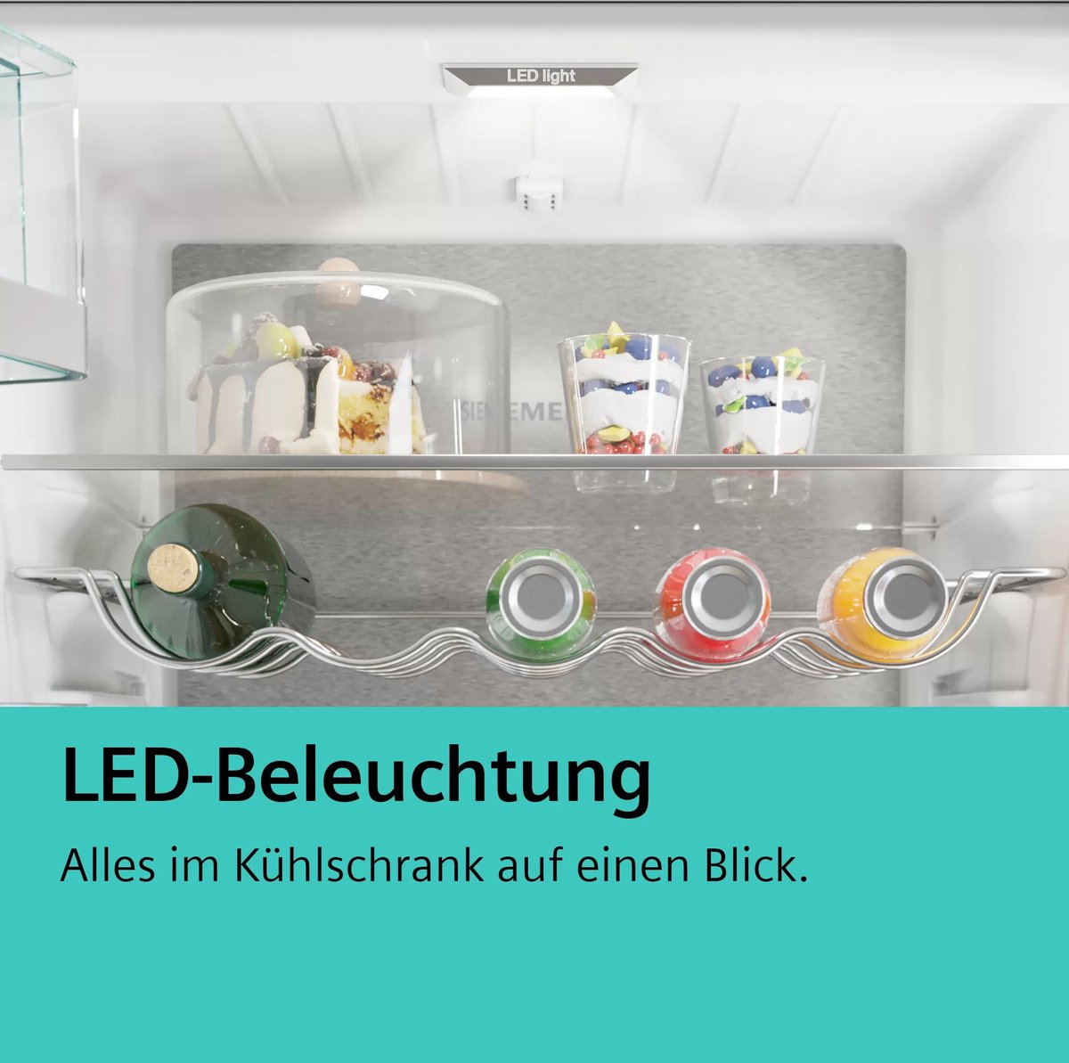 Refrigerateur Integrable KI41RVFE0 Siemens Ventile (no Frost) 204 L