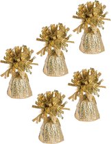 Haza Ballon poids - 10x - or - 170 grammes - poids pour bouquets de ballons à l'hélium