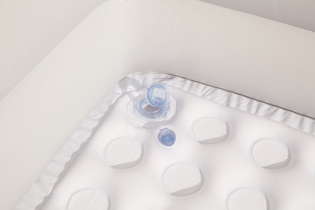 Bestway - Babyzwembad met Opblaasbare Bodem - 86 x 86 x 25 cm — afbeelding 3