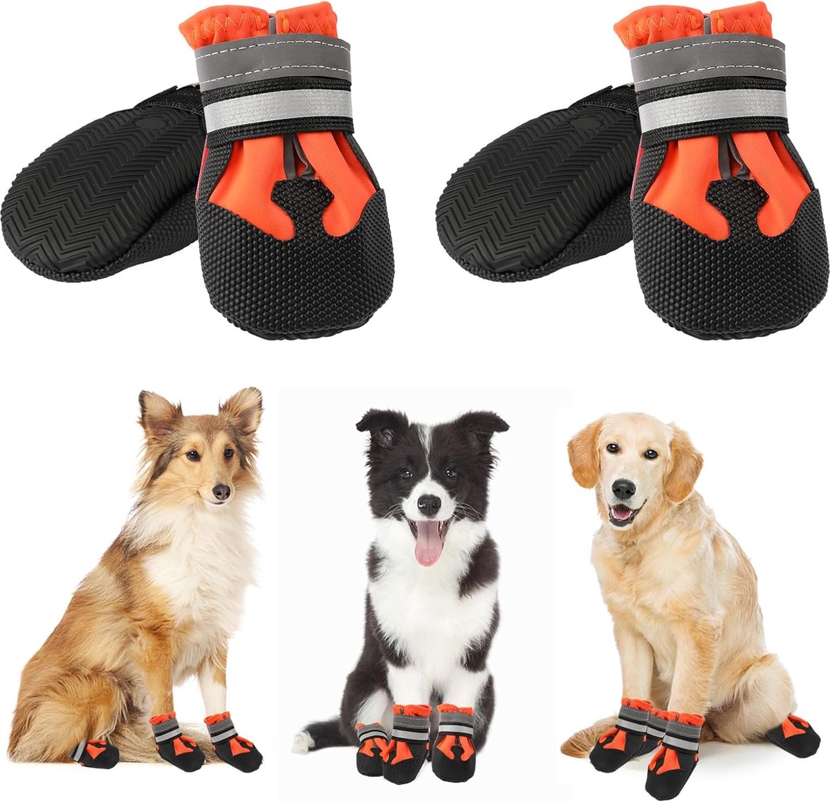 Lexium Hondenschoenen pootbeschermer - Hondenschoenen - Pootbescherming hond - Hondenschoentjes - Hondenlaarzen