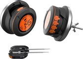 Bol.com BTD Digitale BBQ Thermometer - BBQ Thermometer - Digitale Thermometer - Thermometer Voor Houtskool BBQ - Incl 2 Temperat... aanbieding