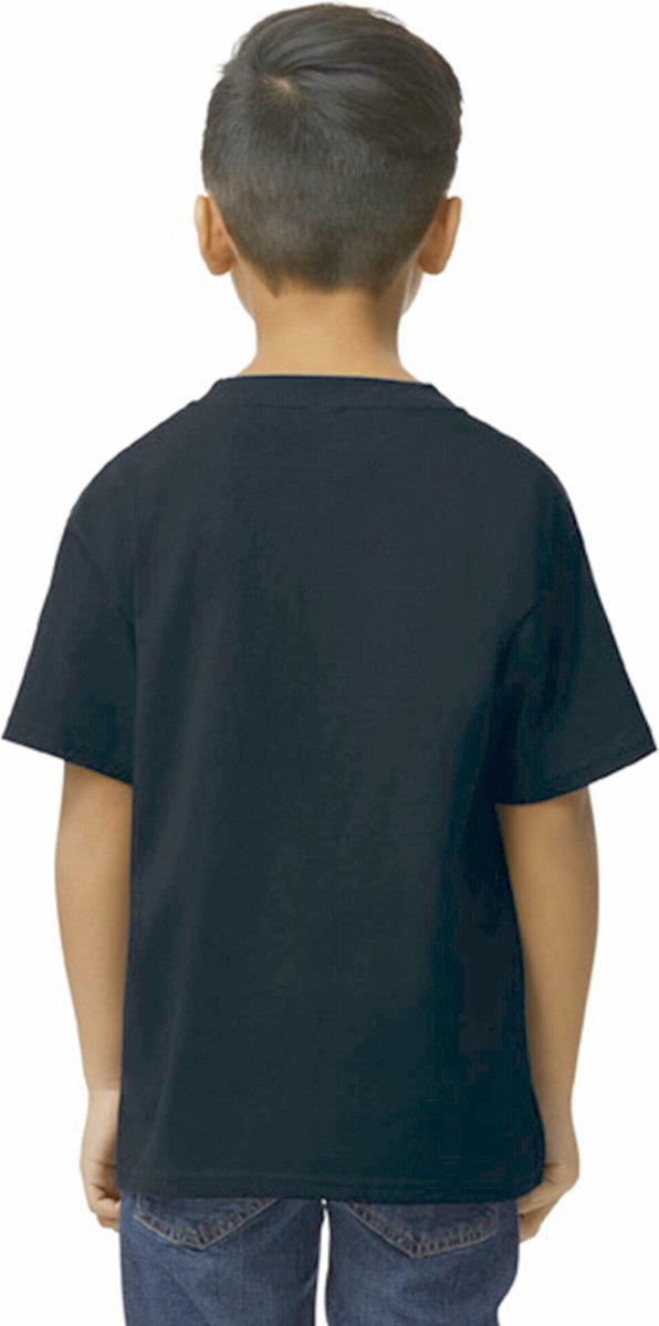 Gildan - Softstyle® Midweight Youth T-Shirt - Pitch Black - S (110/116)