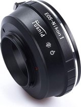 Adapter EF-N1: Canon EF Lens - Nikon 1 mount Camera