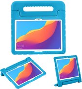iMoshion Tablet Hoes Kinderen Geschikt voor Huawei MediaPad T5 10.1 inch - iMoshion Kidsproof Backcover met handvat - Blauw