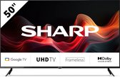Sharp 50GL4060 - 50 pouces - Téléviseur LED 4K UHD avec Google TV - 2023