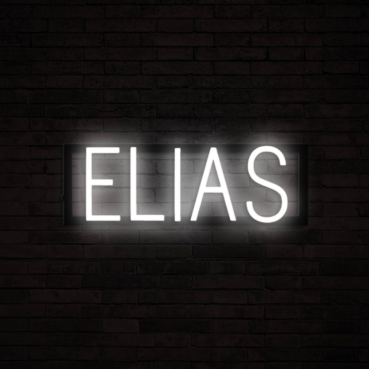 ELIAS - Neon LED Lamp Kinderkamer | SpellBrite | 44,23 x 16 cm | 6 Dimstanden & 8 Lichtani