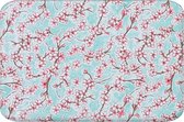 MixMamas Tafelzeil Kersenbloesem - 120 x 300 cm - Mintgroen