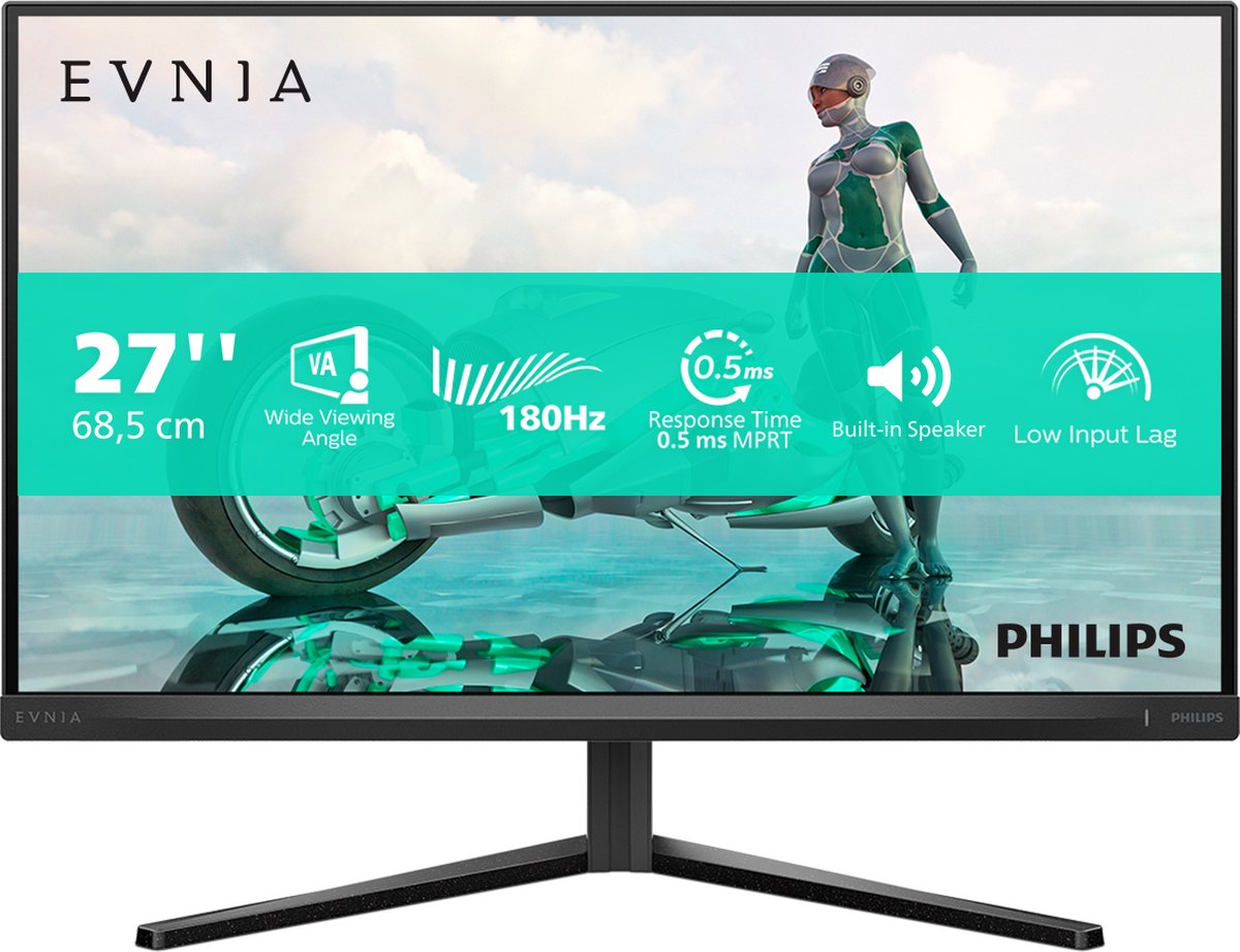 Philips Evnia 27M2N3200A/00 gaming monitor 2x HDMI, 1x Displayport, 165 Hz