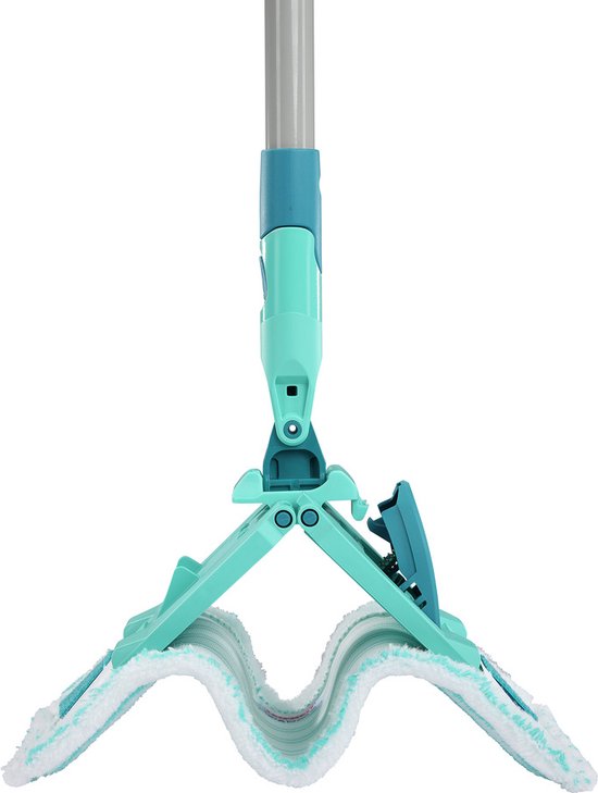 Leifheit Power Clean vloerwisser M - compleet systeem - incl. steel (140cm) - 33 cm wisbreedte - micro duo