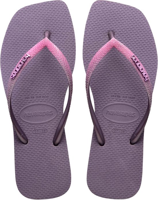 HAVAIANAS SLIM SQUARE GLITTER Malve