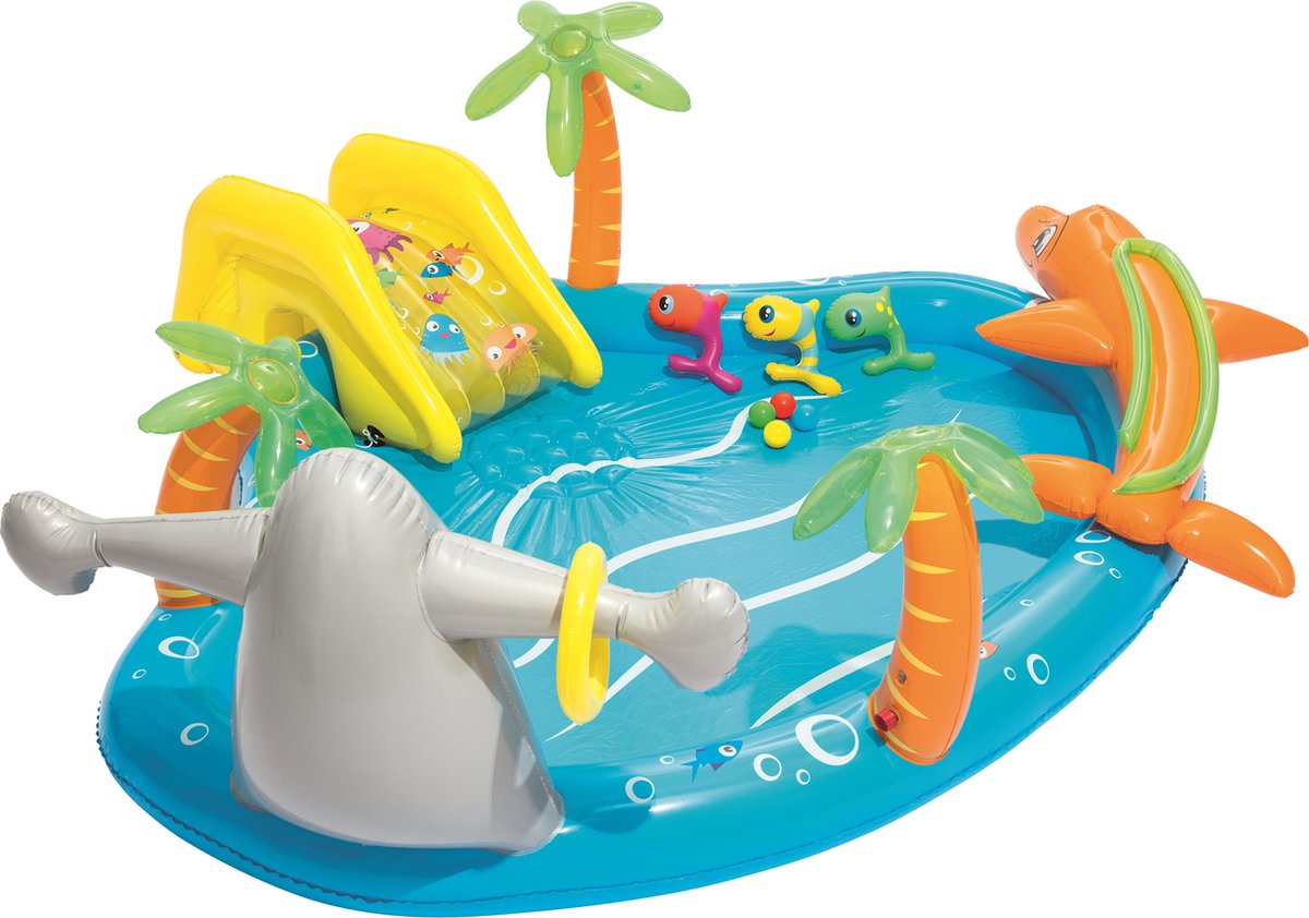 Bestway Speelzwembad Zeedieren - 280x257x87cm — afbeelding 19