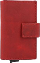 Maître Étui pour carte de crédit Birkenfeld C-Three E-Cage sv8 Red Rouge foncé