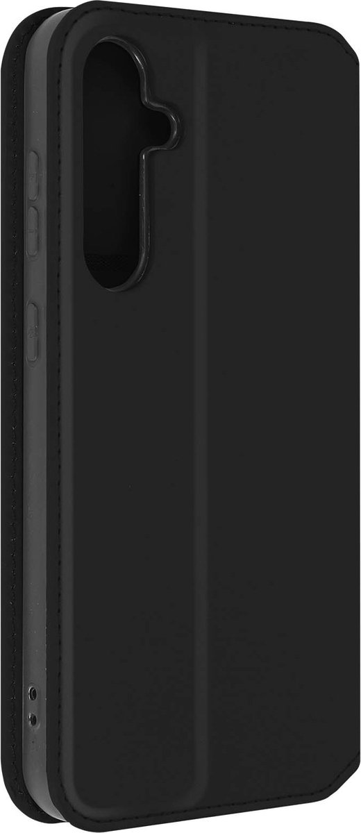 Avizar Foliohoes Geschikt voor Samsung Galaxy S23 FE met multifunctionele klep, Zwart