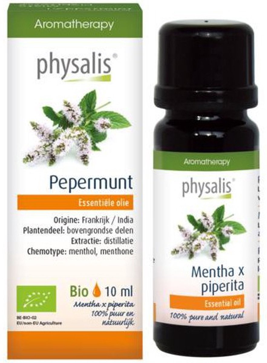 Goedkoopste Physalis Etherische Olie Pepermunt Bio Etherische Olie 30ml - Diffuser, huid en inwendig