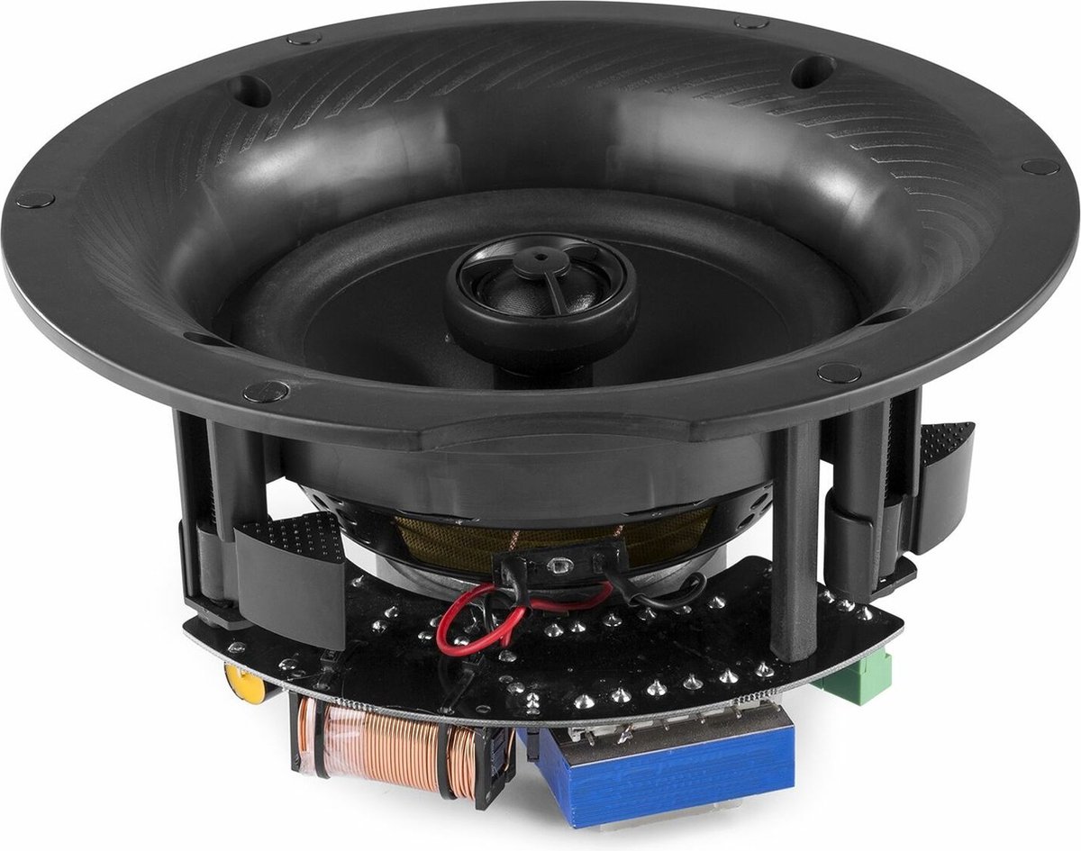 Geluidsinstallatie met Bluetooth, 4 zones, 8x inbouw speaker (8'') en 360W 100V versterker van Power Dynamics thumbnail 7