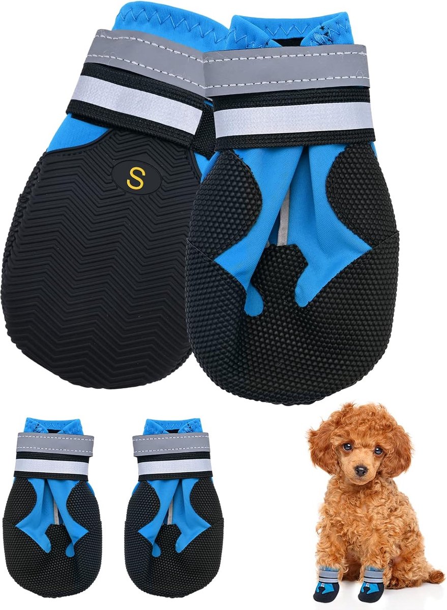 Lexium Hondenschoenen pootbeschermer - Hondenschoenen - Pootbescherming hond - Hondenschoentjes - Hondenlaarzen