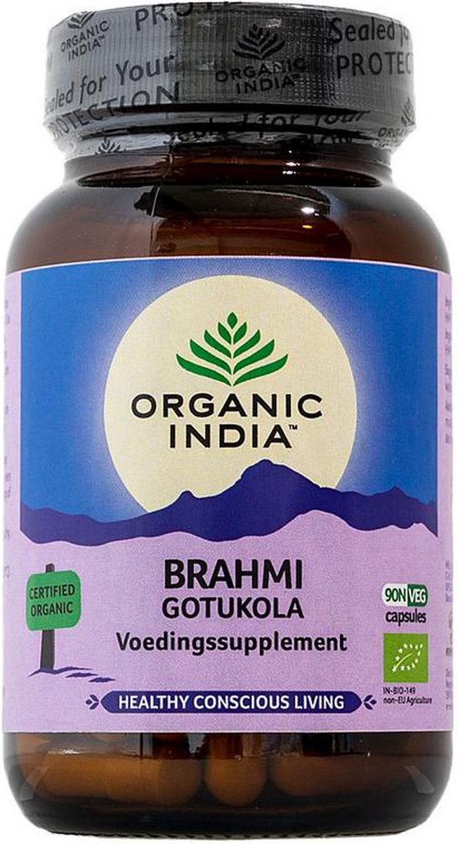 Goedkoopste Brahmi-Gotu Kola 90 capsules 100 biologisch