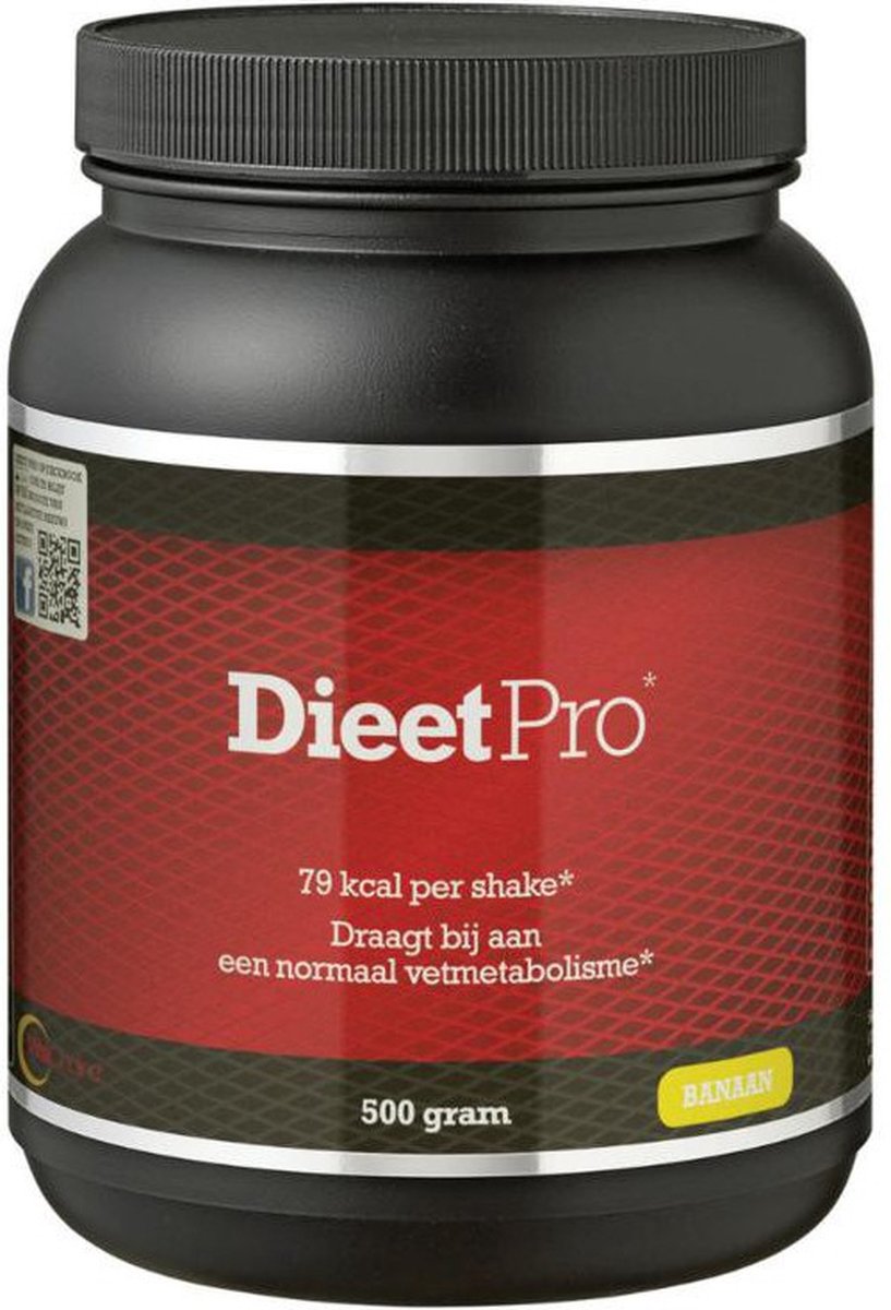 Goedkoopste Nutri Dynamics - Dieet Pro - Eiwitshake - Banaan - 500 gram