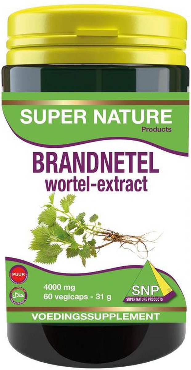 SNP Brandnetelwortel extract 4000 mg puur 60 Vegetarische capsules