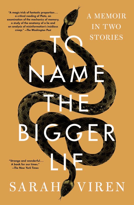 To Name the Bigger Lie - cover