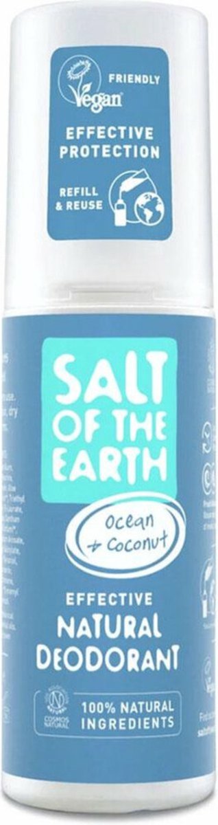 Goedkoopste Salt Of The Earth Ocean Coconut Natural Spray Deodorant 100ml