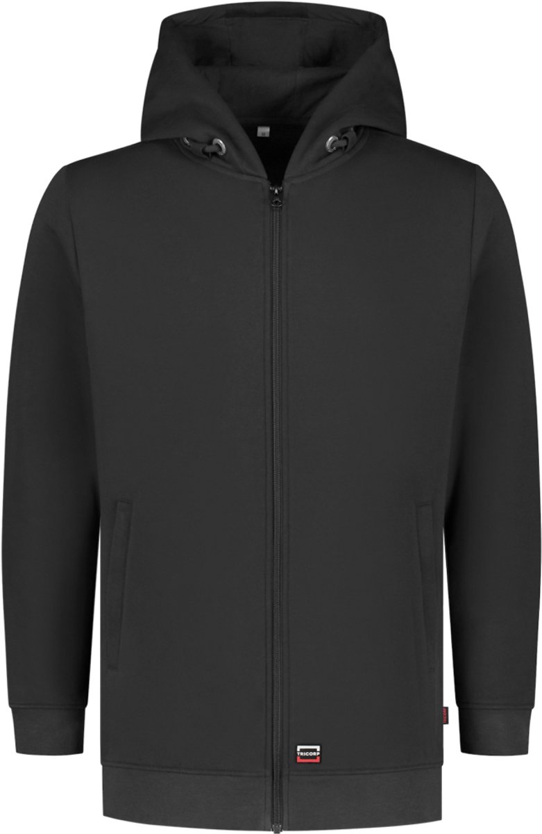 Tricorp 301014 Sweatvest Capuchon 60°C Wasbaar - Donkergrijs - M