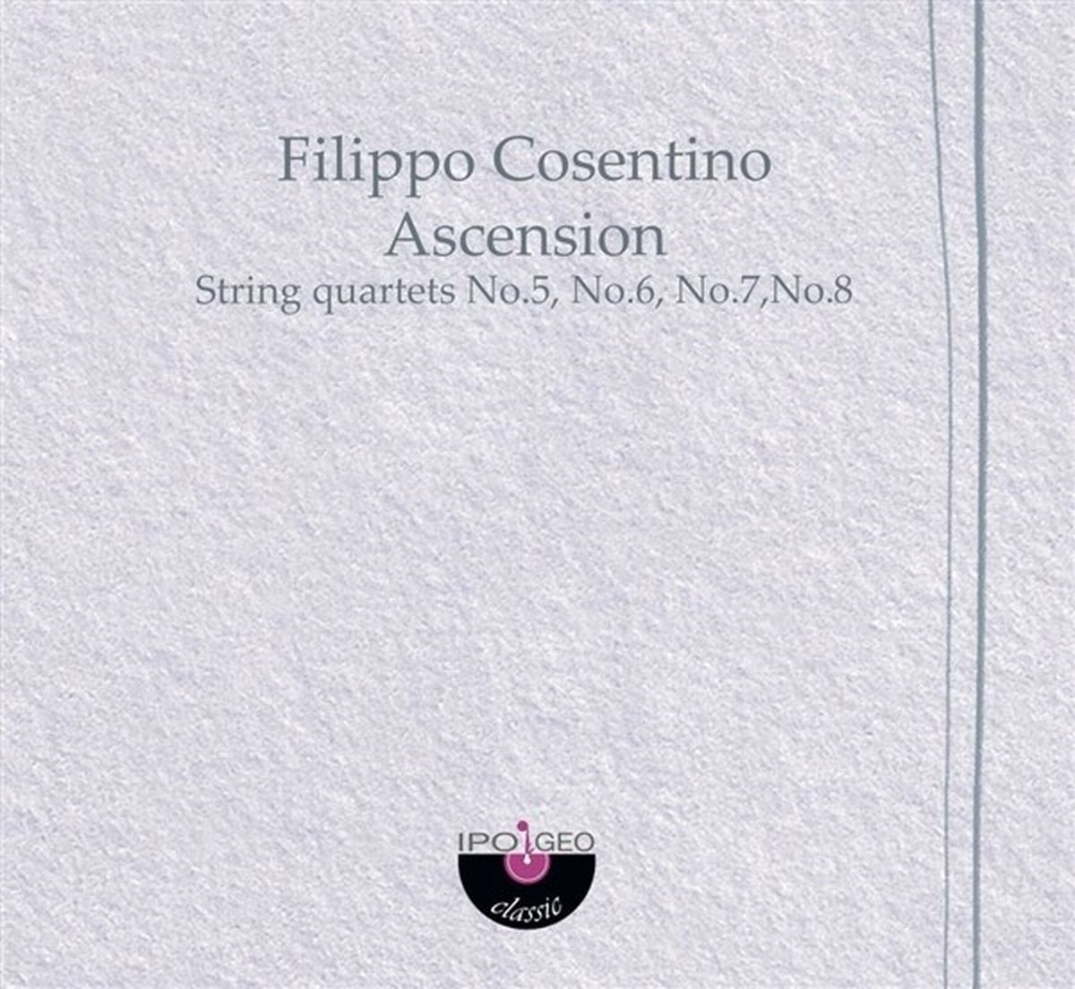 Filippo Cosentino - Ascension (CD)