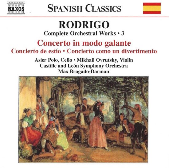 Asier Polo, Mikhail Ovrutsky, Castille And León Symphony Orchestra, Max Bragado-Darman - Rodrigo: Complete Orchestral Works 3 (CD)