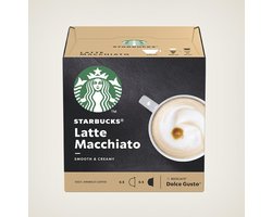 Koffiecapsules compatibel met NESCAFÉ® Dolce Gusto® Starbucks Latte Macchiato, 6 + 6 pcs.