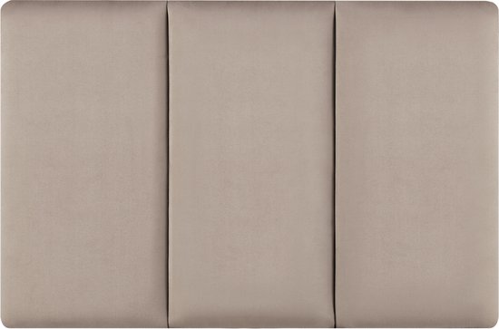 Panneaux muraux rembourrés Carpino set de 3 velours 60x30 cm gris clair [neu.haus]