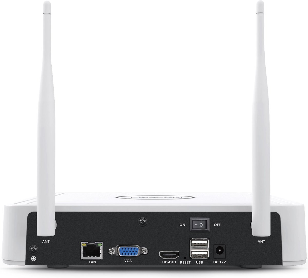 Foscam FN8108W-B4-1T Kit Beveiligingscamera Set - 4 Camera's - Draadloos - 1TB Geheugen - Nachtzicht 30m - Mesh netwerk - 3MP - Wifi - Wit – foto 4