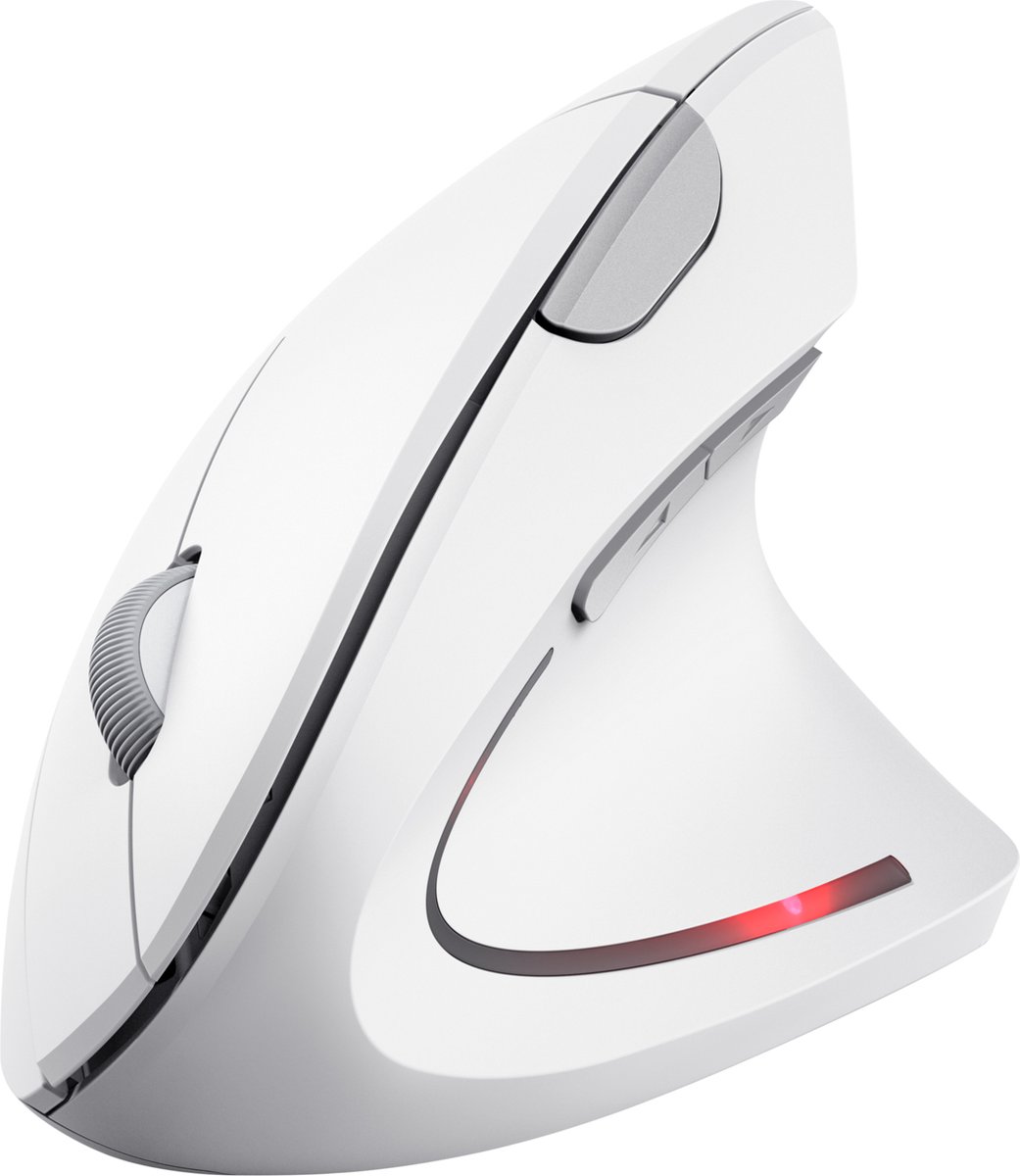 Trust Verto - Draadloze Muis - Ergonomisch - Rechtshandig - Wit